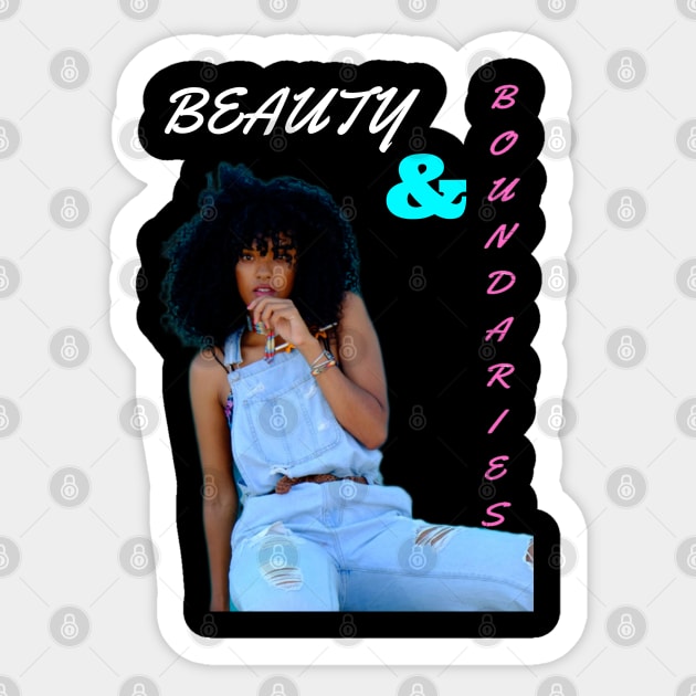 Beauty & Boundaries Sticker by Lamar 's Store
